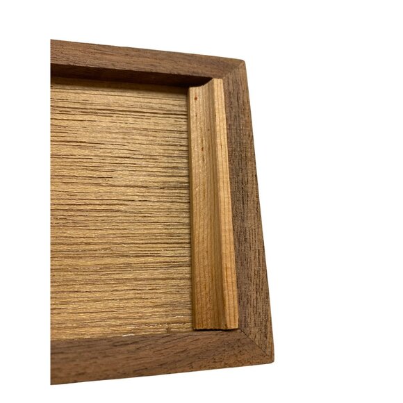 Handcrafted Wooden Rectangular Storage Box Set With Lid - Picture 4 of 5